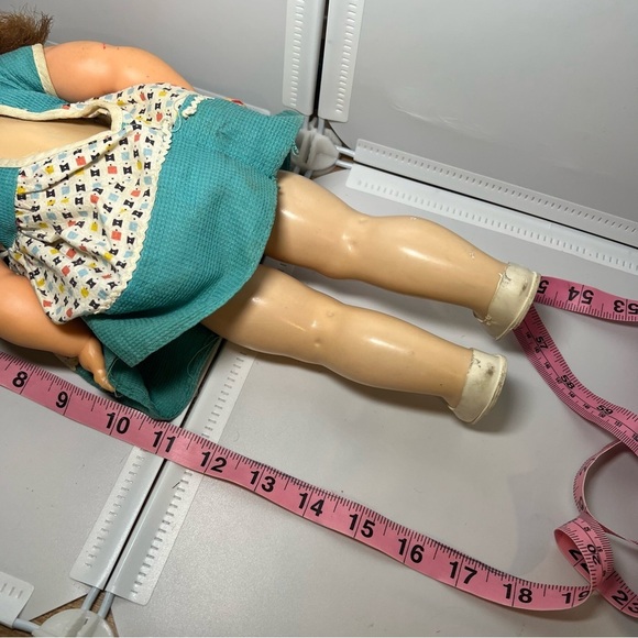 Vintage Ideal Saucy Walker 16” doll Hard Plastic Brown Hair Sleep Eyes - Picture 6 of 8